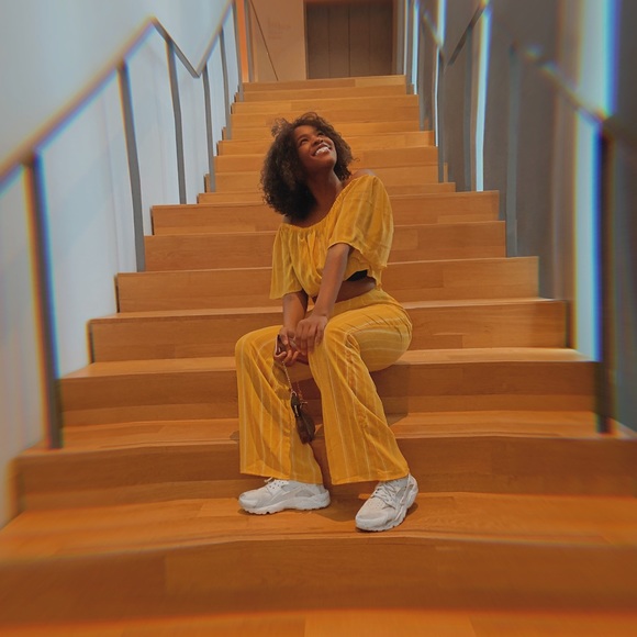 Love Tree Yellow Two piece set - Picture 3 of 7